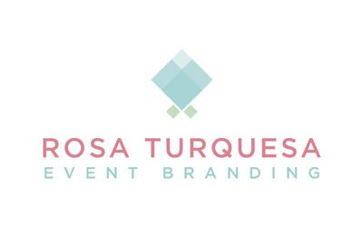 Rosa Turquesa Event Branding